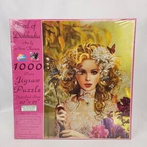 NIB Sunsout Nene Thomas "Jewel of Dakkadia " 1000 pc puzzle Item 67653 - 19"x30"